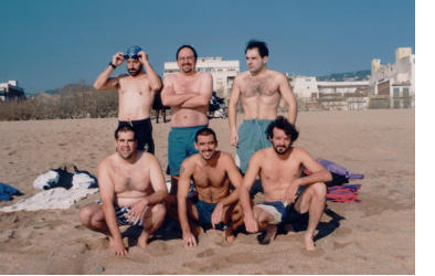 FOTO 1997: TONI JASÀ, LLUIS BARRI, JOSEP BRUN, XAVIER COMAS, XAVIER COMES, XAVIER GIBERT